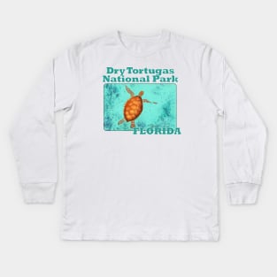 Dry Tortugas National Park, Florida Kids Long Sleeve T-Shirt